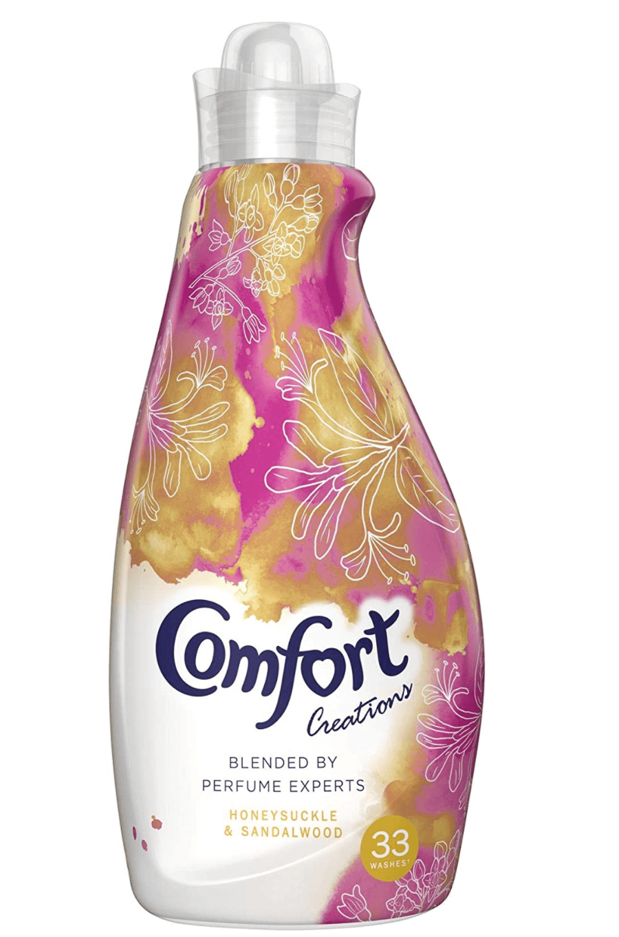 Comfort Honeysuckle and Sandalwood Fabric Conditioner 33 Wash (33 Washes x Pack of 6)