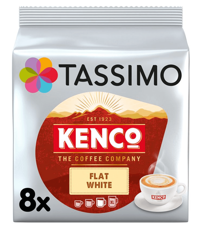 Tassimo Kenco Flat White, 5 x 220g