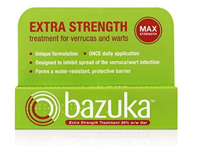 Bazuka Extra Strength Treatment Gel with Emery Board, 6g