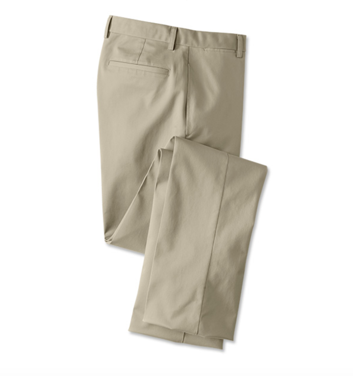 TRIM FIT WRINKLE-FREE COTTON STRETCH CHINOS