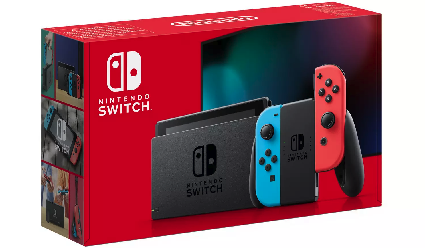 Nintendo Switch Console – Neon with improved battery
