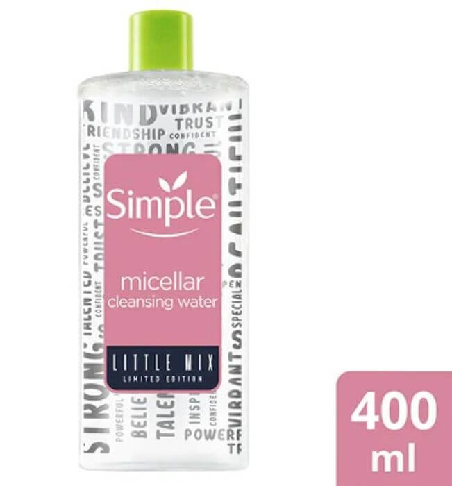 Simple X Little Mix Micellar Water 400ml ( 1 + 1 Free) 1.50£ Each