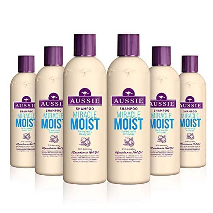 Aussie Miracle Moist Shampoo 300 Ml – Pack of 6
