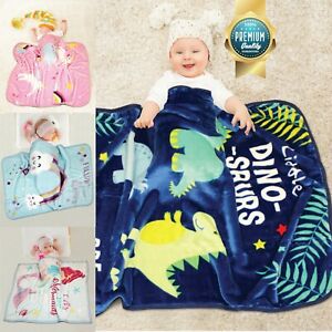  
Kids Super Soft Warm Cosy Blanket for Boys & Girls Bed Throw Children Unicorn