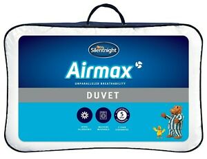  
Silentnight Airmax Duvet Quilt 13.5 Tog Single Double King Super K Cooling Bed