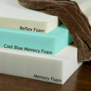  
Memory Foam Toppers – Cool Blue, Memory Foam, Reflex Foam 1″ – 2″ – 3 ” 4″