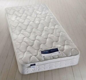  
Silentnight Auckland Luxury 2 Drawer Single Divan Bed -White