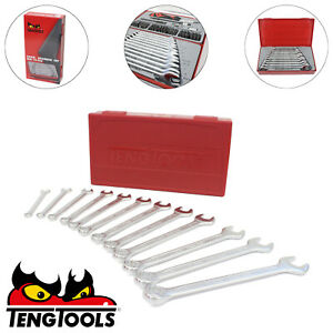  
Teng Tools 12 Pce METRIC Combination Spanner Wrench Set 8mm – 19mm In Case