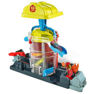  
Hot Wheels City – Super Fire House Rescue Playset