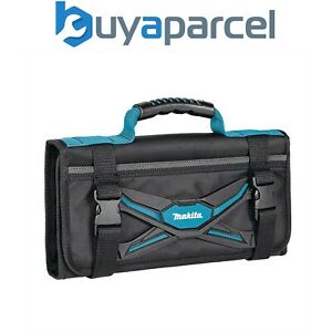  
Makita Tool Wrap with Handle & Front Pocket E-05533 Blue Tool Roll Strap System
