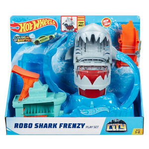  
Hot Wheels Robo Shark Frenzy Playset