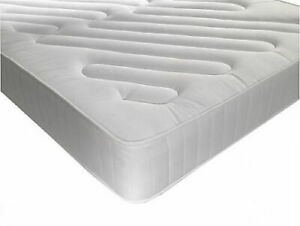  
LINED POCKET SPRUNG MEMORY FOAM QUILTED MATTRESS 3FT SINGLE 4FT6 DOUBLE 5FT KING