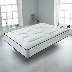 Memory Foam Mattress Quilted Sprung – Single 3ft Double 4ft6 DOUBLE 5ft Matress
