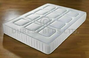 BRAND NEW  3FTSINGLE  SQUARE QUILTED MEMORY FOAM SPRUNG MATTRESS