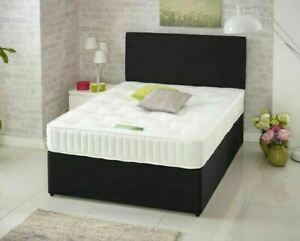  
Leather Divan Bed + Memory Foam Mattress + Free Headboard – ***SUMMER SALE***