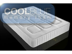 Touch Cool Blue Memory Foam Mattress – New Technology ***NEXT DAY DELIVERY***