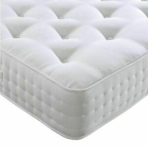  
Tufted Memory Foam Mattress Luxury Sprung Mattress 3ft Single 4ft6 Double 5ft