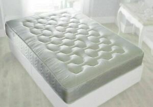  
NEW FLAT 1500 POCKET MEMORY FOAM SPRUNG MATTRESS QUILTED DESIGN