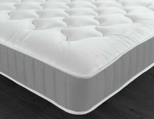  
Memory Foam Mattress Quilted Sprung – Single 3ft Double 4ft6 DOUBLE 5ft Matress