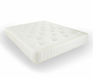 TUFTED POCKET SPRING MEMORY FOAM MATTRESS 1500 3FT SINGLE 4FT6 DOUBLE 5FT KING