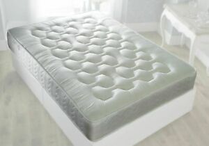 NEW  1500 POCKET MEMORY FOAM SPRUNG MATTRESS QUILTED DESIGN