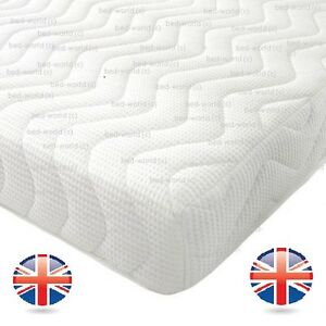 NEW EASY TRANSPORT SOFT 6″ INCH  REFLEX ORTHO ALL FOAM MATTRESS  + FREE PILLOW