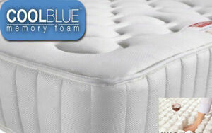 TOUCH COOL BLUE MEMORY FOAM MATTRESS –  ***NEXT DAY DELIVERY***