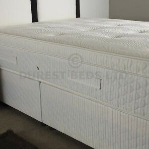  
4FT6 DOUBLE POCKET SPRUNG MATTRESS PILLOW TOP ORGANIC MATTRESS