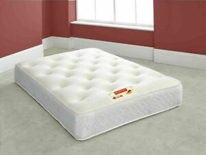  
12″ Extra Deep Tufted Double Sided Memory Foam Mattress – ALL UK SIZES AVAILABLE