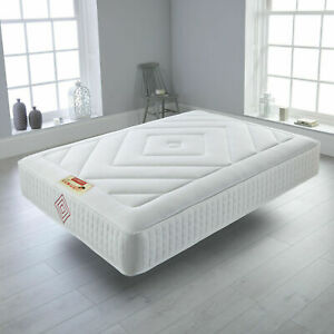 TARGET MEMORY FOAM QUILTED POCKET SPRUNG MATTRESS 3000 POCKET SPRING SPACE FOAM