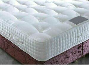  
3000 Pocket Sprung Mattress Santorini Memory Foam Topped Luxury Hypo-Allergenic