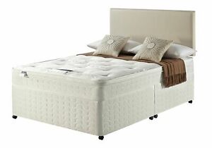  
Silentnight Travis Double Miracoil Ortho Divan – White