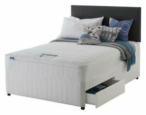  
Silentnight Travis Memory Cushiontop 2 Drw Divan – Small Dbl