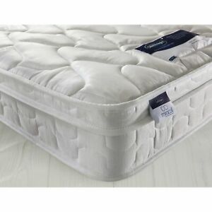  
Silentnight Auckland Luxury Single Divan Bed – White