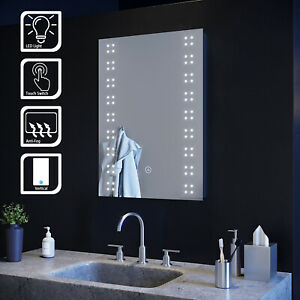  
Modern Bathroom Mirror/Cabinet LED Illuminated Wall Mounted Touch/Sensor IP44