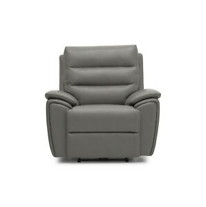  
La-Z-Boy UK Willow Manual Recliner, cover CHARCOAL GREY LEATHER, MRP £1,175