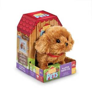 Pitter Patter Pet Playful Puppy Pal Soft Toy – Beagle  (Brown)