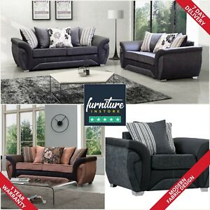  
Las Vegas Leather & Fabric Sofas, Black & Grey, Brown & Beige | Sofa Sets & More