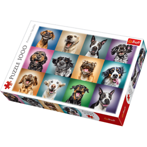  
Trefl – Funny Dog Portraits 1000pc Jigsaw Puzzle