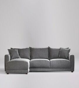  
Swoon Aurora Living Room Stylish Pepper Birch Left hand Corner Sofa – RRP £1999