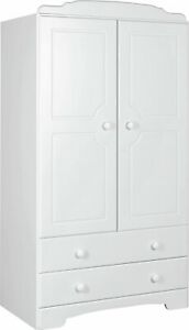  
Argos Home Nordic 2 Door 2 Drawer Wardrobe – White