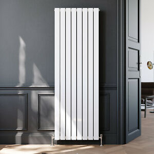  
WHITE VERTICAL DESIGNER RADIATOR 1800 x 608 MM DOUBLE FLAT PANEL RADS