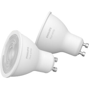  
Philips Hue White GU10 Twin Pack A+ Rated