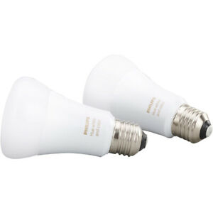  
Philips Hue White and Colour Ambiance E27 Twin Pack A+ Rated