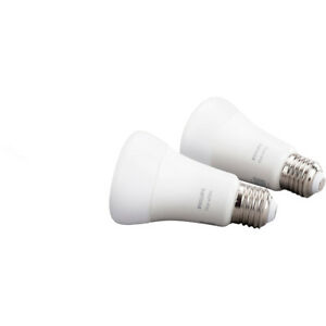  
Philips Hue Warm White E27 Twin Pack A+ Rated