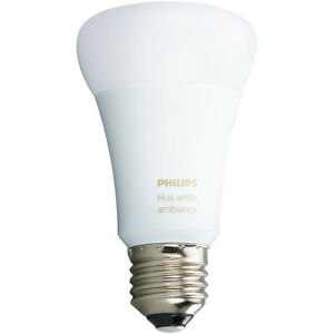  
Philips Hue White Ambiance E27 Single Bulb A+ Rated