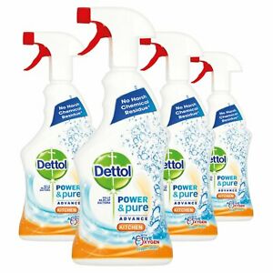  
4 x Dettol Antibacterial Kitchen Spray – Power & Pure – 1 Litre