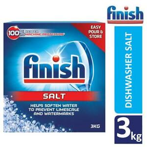  
Finish Dishwasher Salt 3kg Helps Soften Water To Prevent Limescale & Watermarks