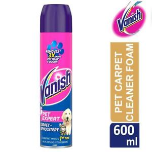  
Vanish Carpet Cleaner Pet Expert Upholstery Foam Odour Stain Remover 600ml