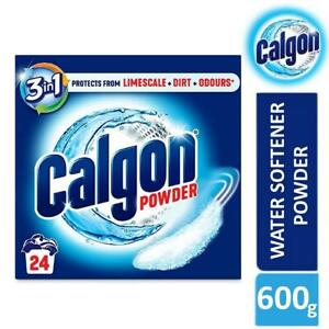  
Calgon 3 in 1 Power Powder Water Softener 24 Washes 600g Limescale Protection